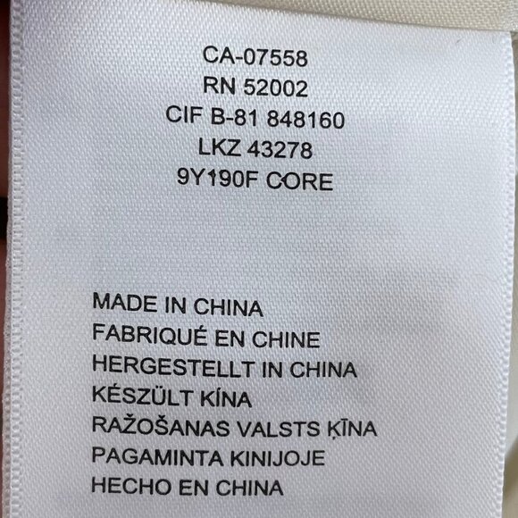 Mexx Neutral Sleeveless Lined Cotton Fitted Sheath Dress Cream Sz 34 NWT - Picture 10 of 16